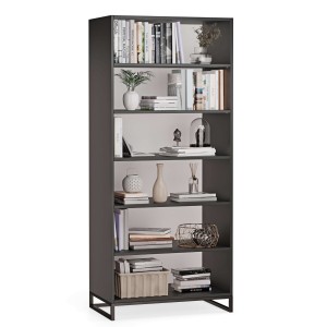 Raft metalic dublu negru - colecția Metalove