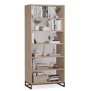 Raft metalic dublu cappuccino - colecția Metalove