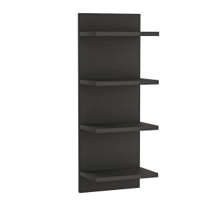 Bibliotecă verticală - Negru