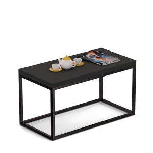 Masa de metal lungă - Negru