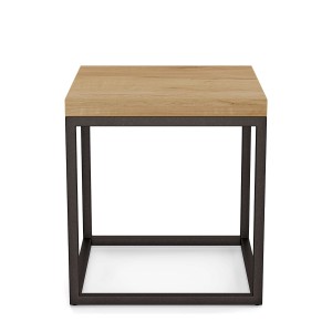 Stolik nocny metalowy - dąb złoty (3).jpg