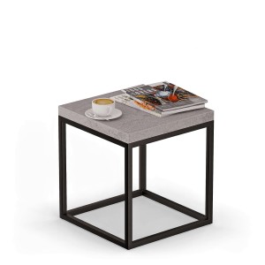 Masa de cafea din metal - Beton