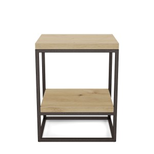 Stolik metalowy podwójny - dąb artisan (3).jpg