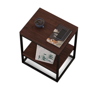 Stolik metalowy podwójny - wenge (2).jpg