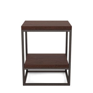 Stolik metalowy podwójny - wenge (3).jpg