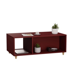 Masa scandinavă roșie - Colectia Scandi