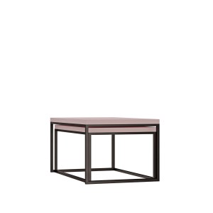 Stolik metalowy podwójny - różowy (4).jpg