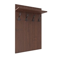 Cuier de perete vertical - Wenge - Pentru haine