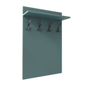 Cuier de perete vertical - Verde - Pentru haine