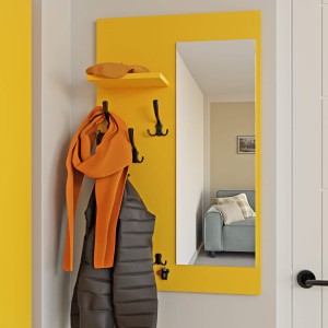 WIeszak z lustrem - żółty (4).jpg