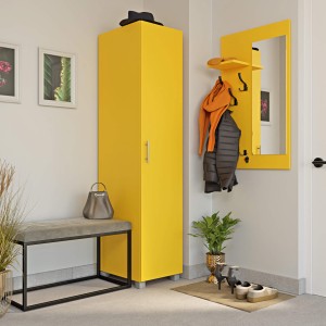 WIeszak z lustrem - żółty (5).jpg