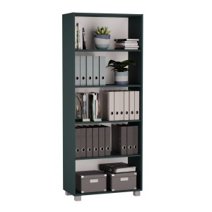 Regał biurowy podwójny - Zielony (1).jpg