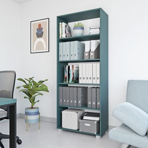 Regał biurowy podwójny - Zielony (5).jpg