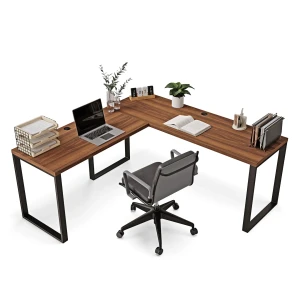 Birou colțar loft - Nuc