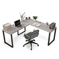 Birou colțar loft - Beton