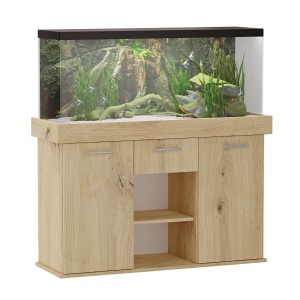 Șifonier sub acvariu -  Stejar Artizan