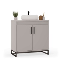 Mobilier de baie sub chiuvetă - Gri