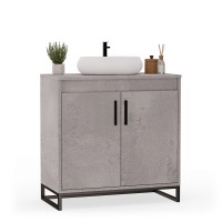 Mobilier de baie sub chiuvetă - Beton