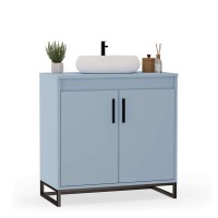 Mobilier de baie sub chiuvetă - Albastru