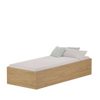 Pat de o persoană - Stejar de piatră