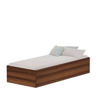 Pat de o persoană - Nuc