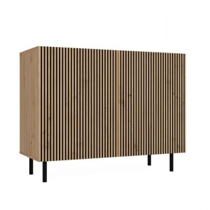 Comoda MODERN cu lamele - Verde