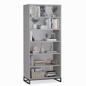 Raft metalic dublu gri - colecția Metalove