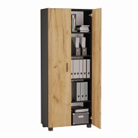 Dulap de birou pentru dosare - Negru (1)