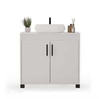 Mobilier de baie sub chiuvetă - Albă (1)