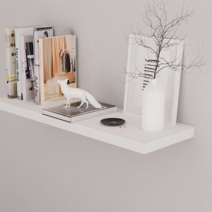 półka ścienna do pokoju dziecięcego biała