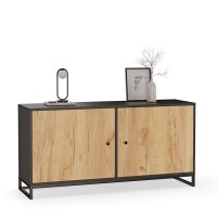 Comoda metalică neagră - colecția Metalove (1)