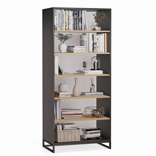 regał-podwojny-metalove-czarny-dab-zloty-1.jpg